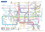 大阪地下鉄路線図
