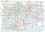 東京・横浜・千葉路線図（全鉄道）A3